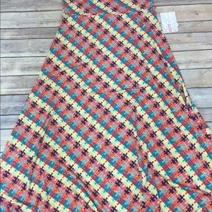 Lularoe Small Maxi skirt puzzle pieces